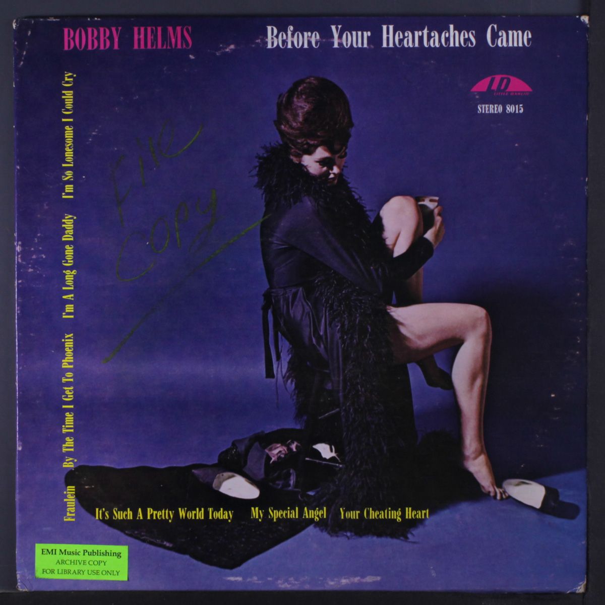 before your heartaches came by BOBBY HELMS