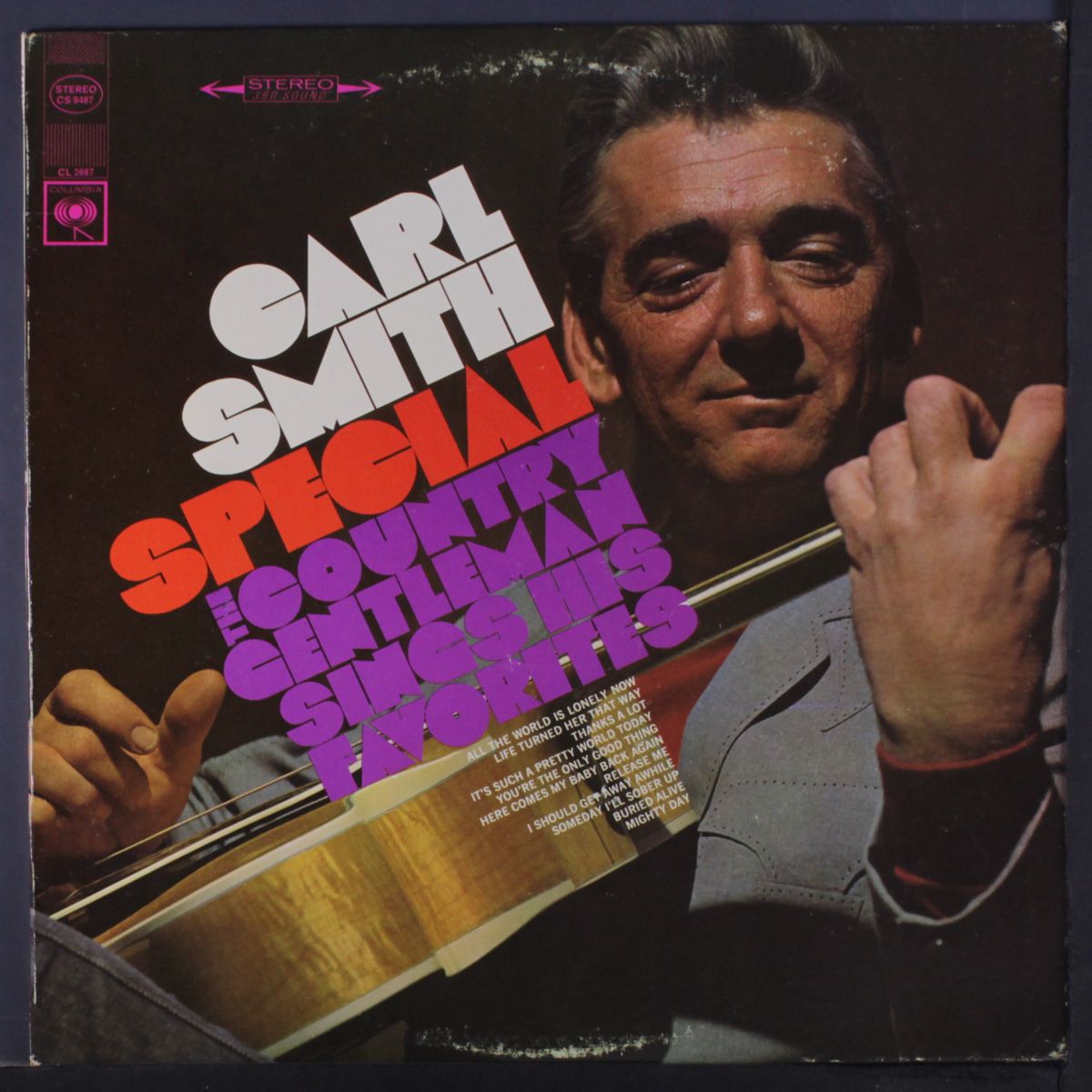 special - country gentleman sings his favorites by CARL SMITH