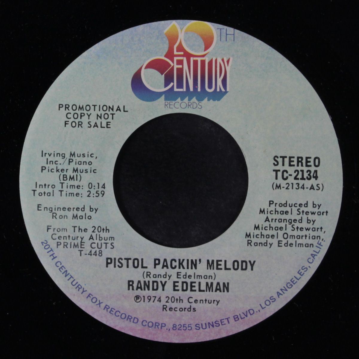 pistol packin' melody / mono by RANDY EDELMAN