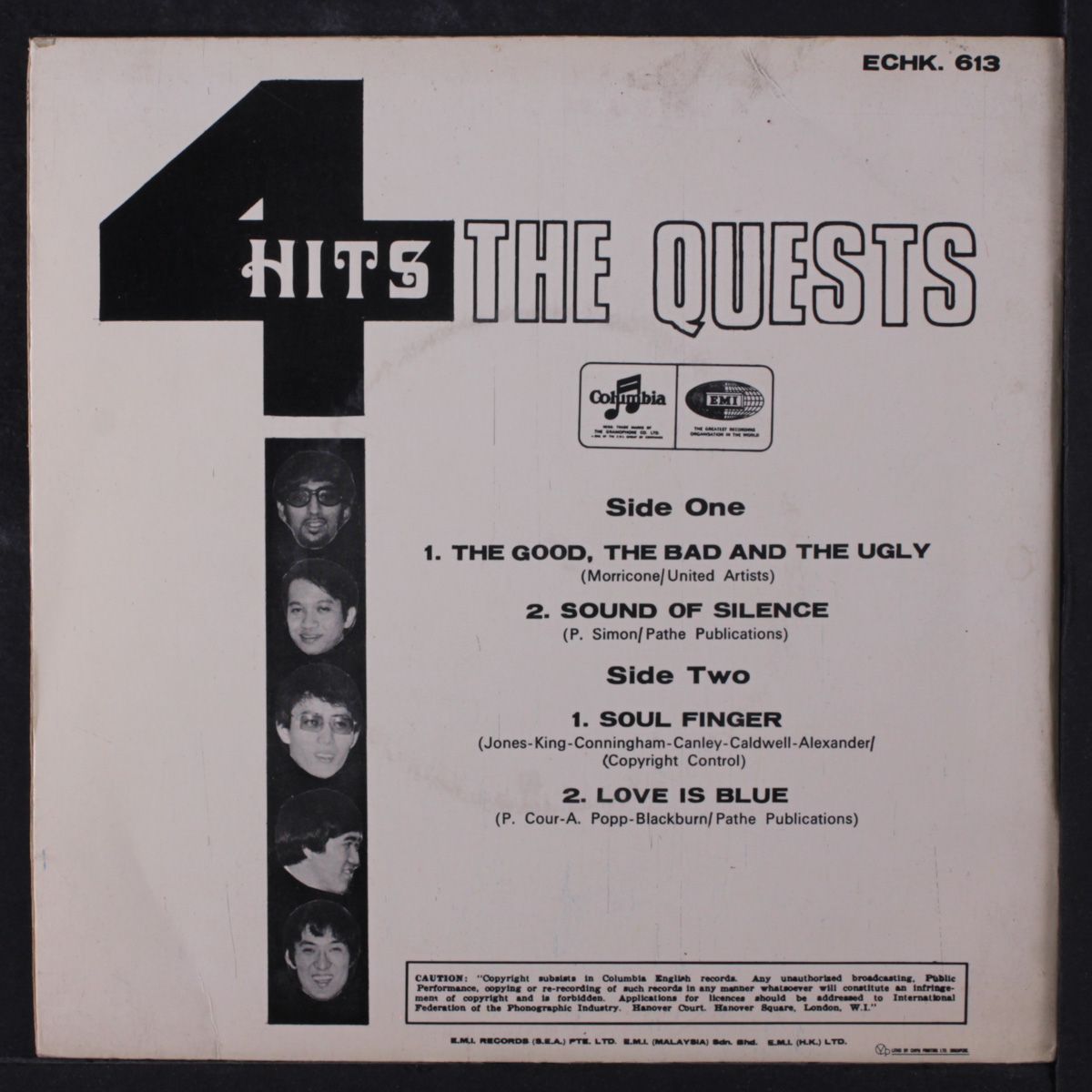 four hits by QUESTS