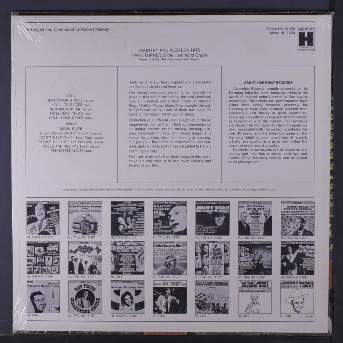 country and western hits by HANK TURNER