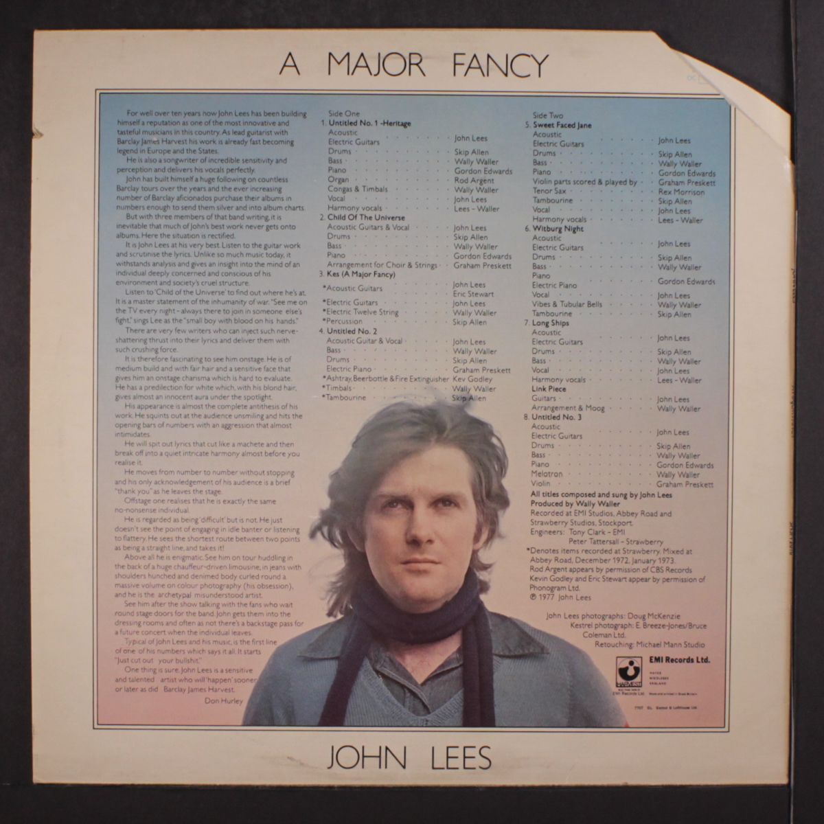 a major fancy by JOHN LEES