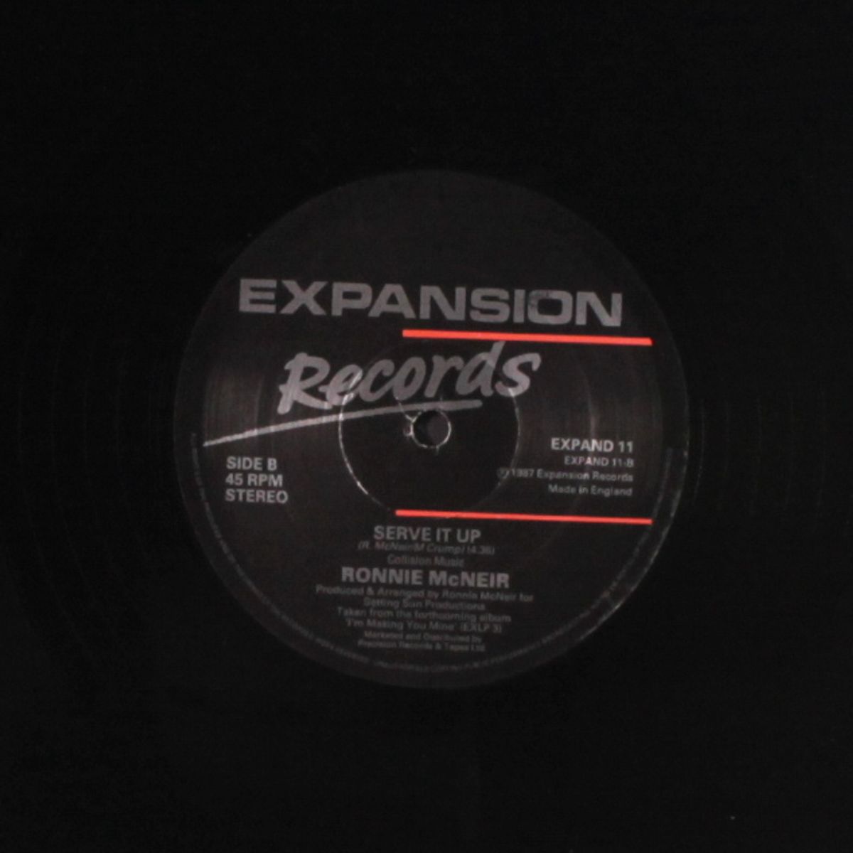 i'm so in love with you baby / serve it up by RONNIE MCNEIR