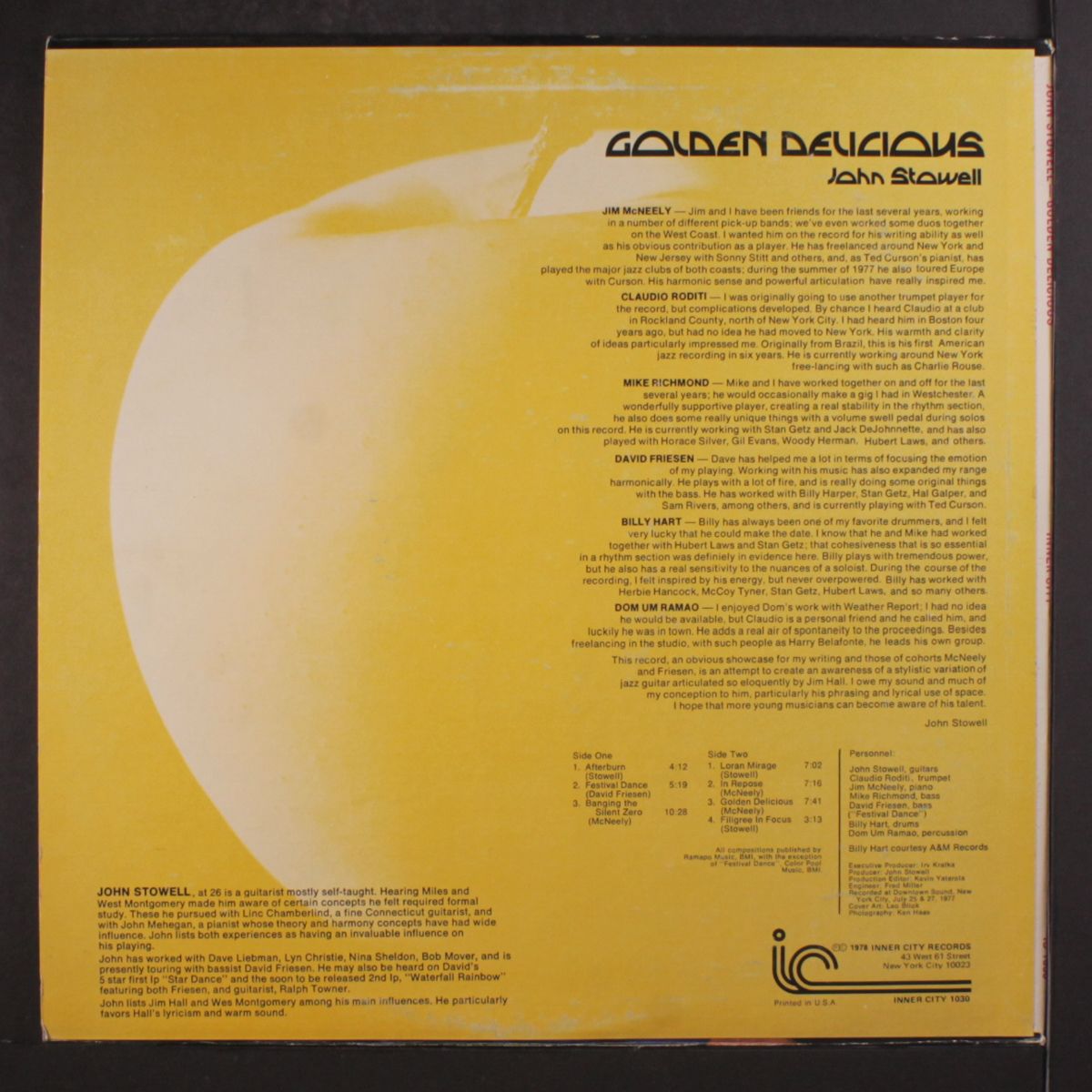 golden delicious by JOHN STOWELL