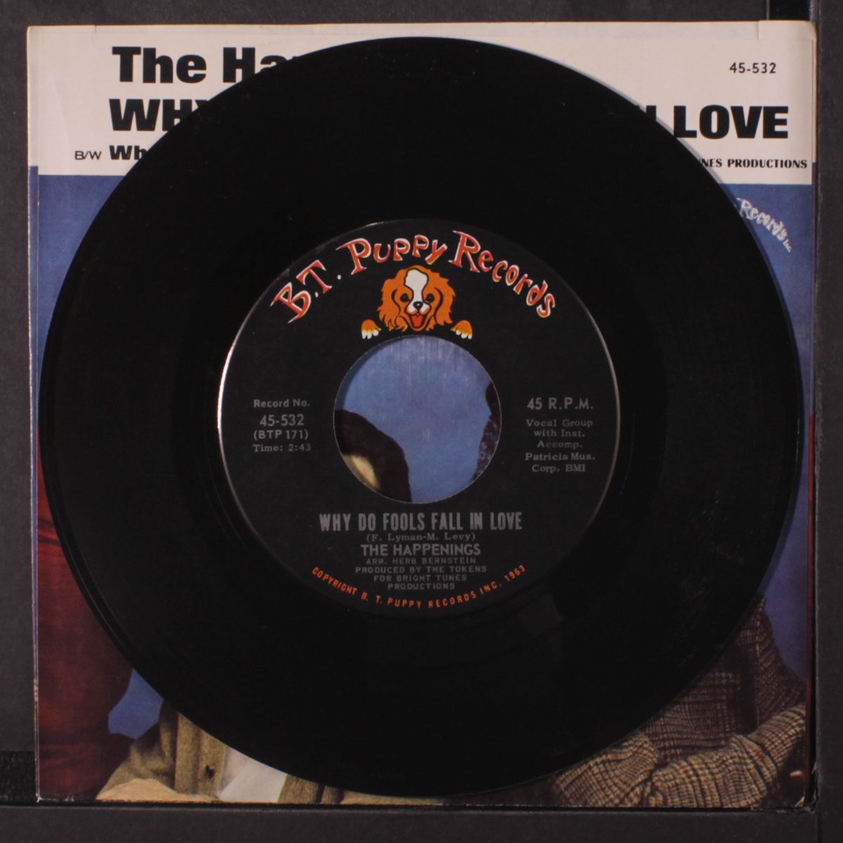 why do fools fall in love / when the summer is through by HAPPENINGS