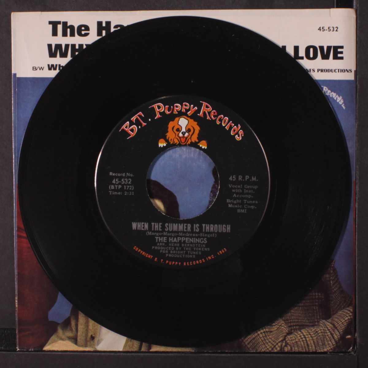 why do fools fall in love / when the summer is through by HAPPENINGS