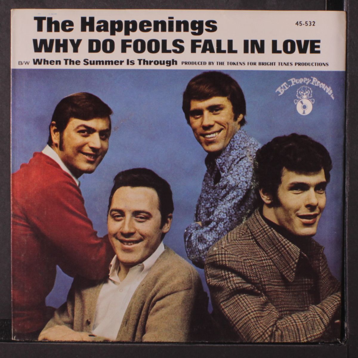 why do fools fall in love / when the summer is through by HAPPENINGS