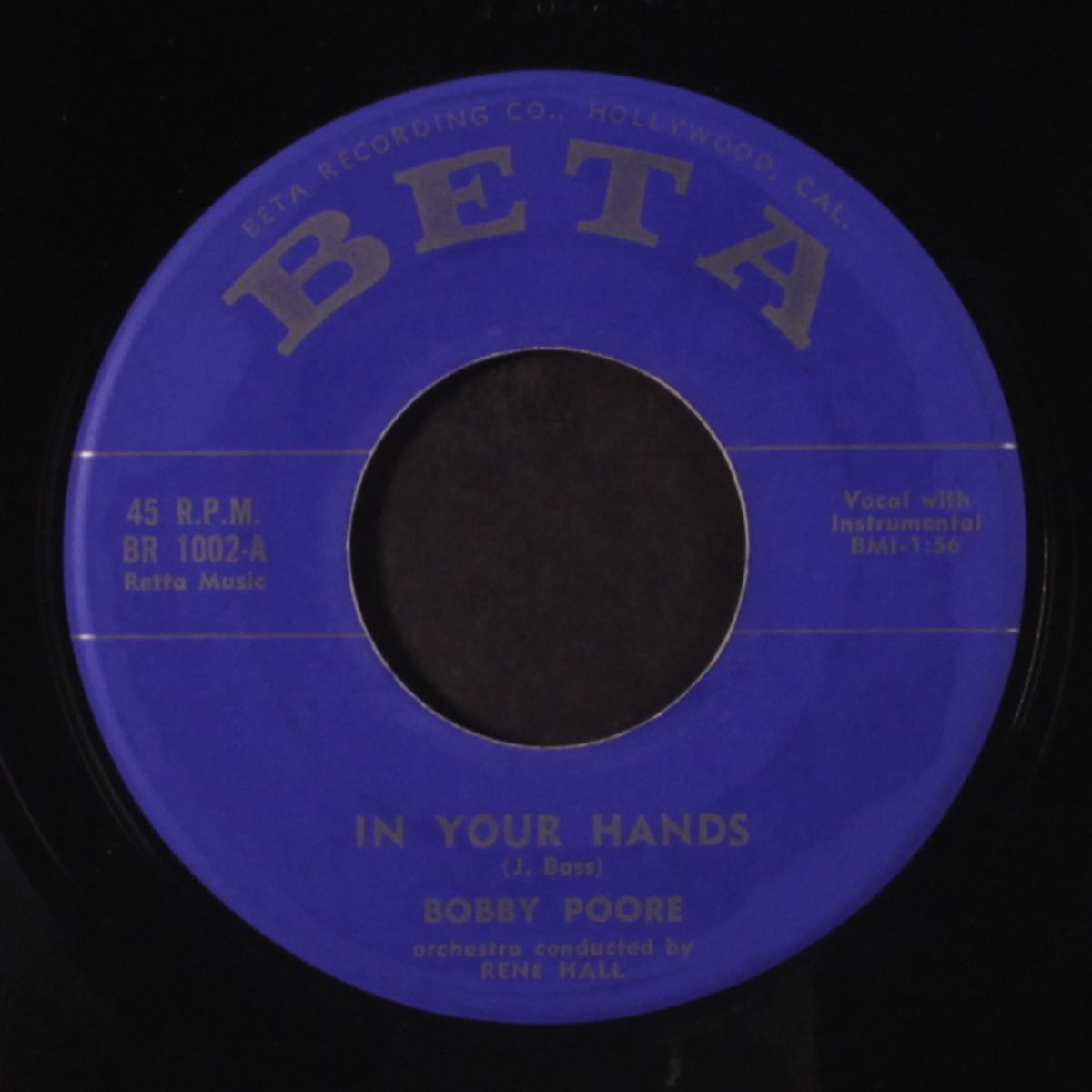 baby, i got love / in your hands by BOBBY POORE