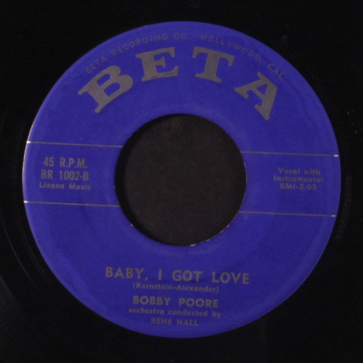 baby, i got love / in your hands by BOBBY POORE