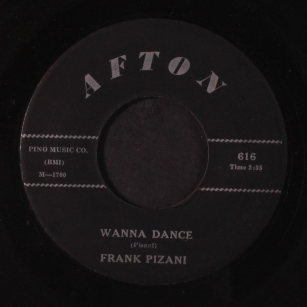 wanna dance / it's no fun by FRANK PIZANI