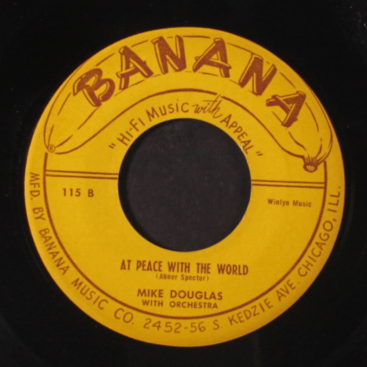 only forever / at peace with the world by MIKE DOUGLAS