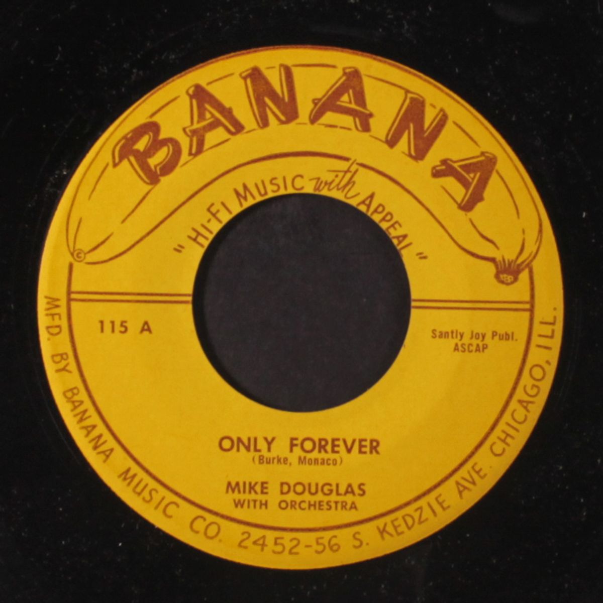 only forever / at peace with the world by MIKE DOUGLAS
