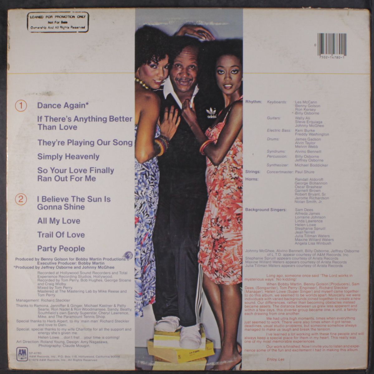 tall, dark & handsome by LES MCCANN