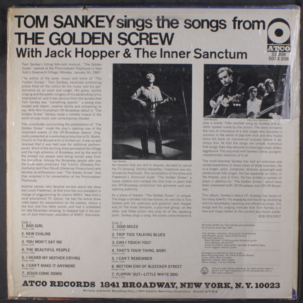 the golden screw by TOM SANKEY