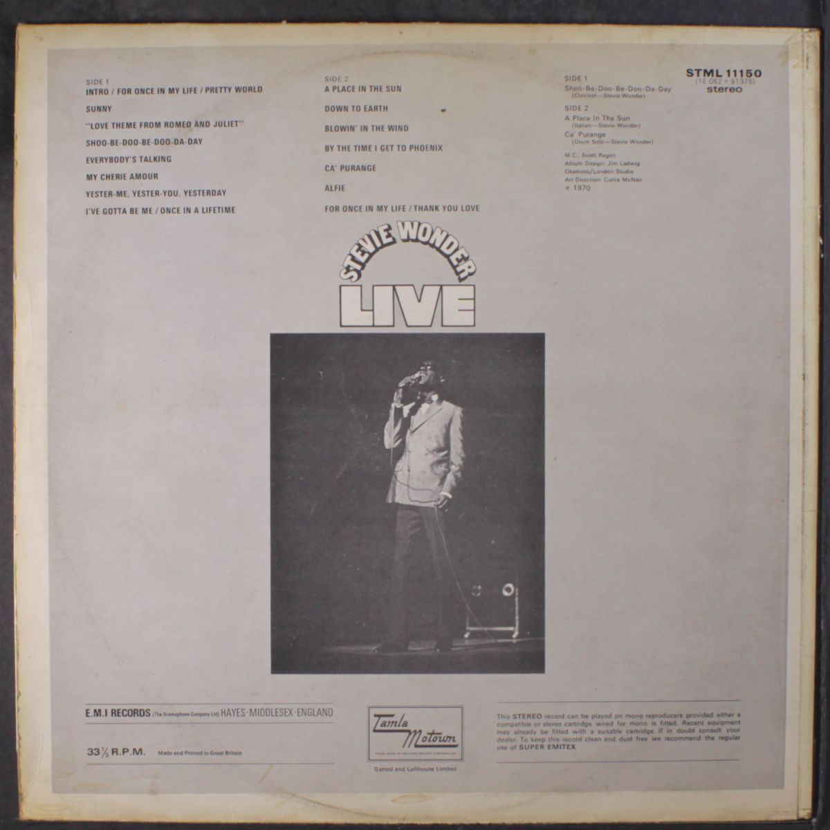 live by STEVIE WONDER