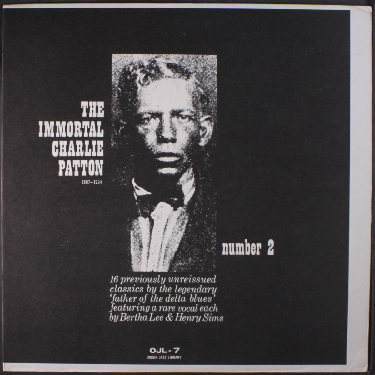 the immortal, number 2 by CHARLIE PATTON
