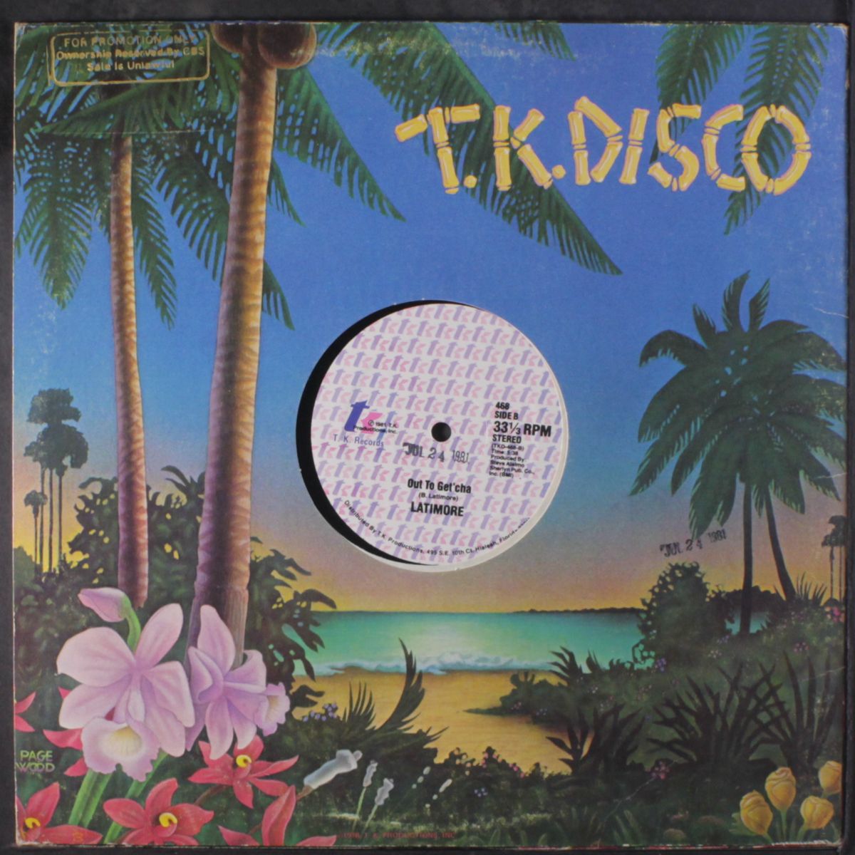 tonight's the night / out to get'cha by LATIMORE