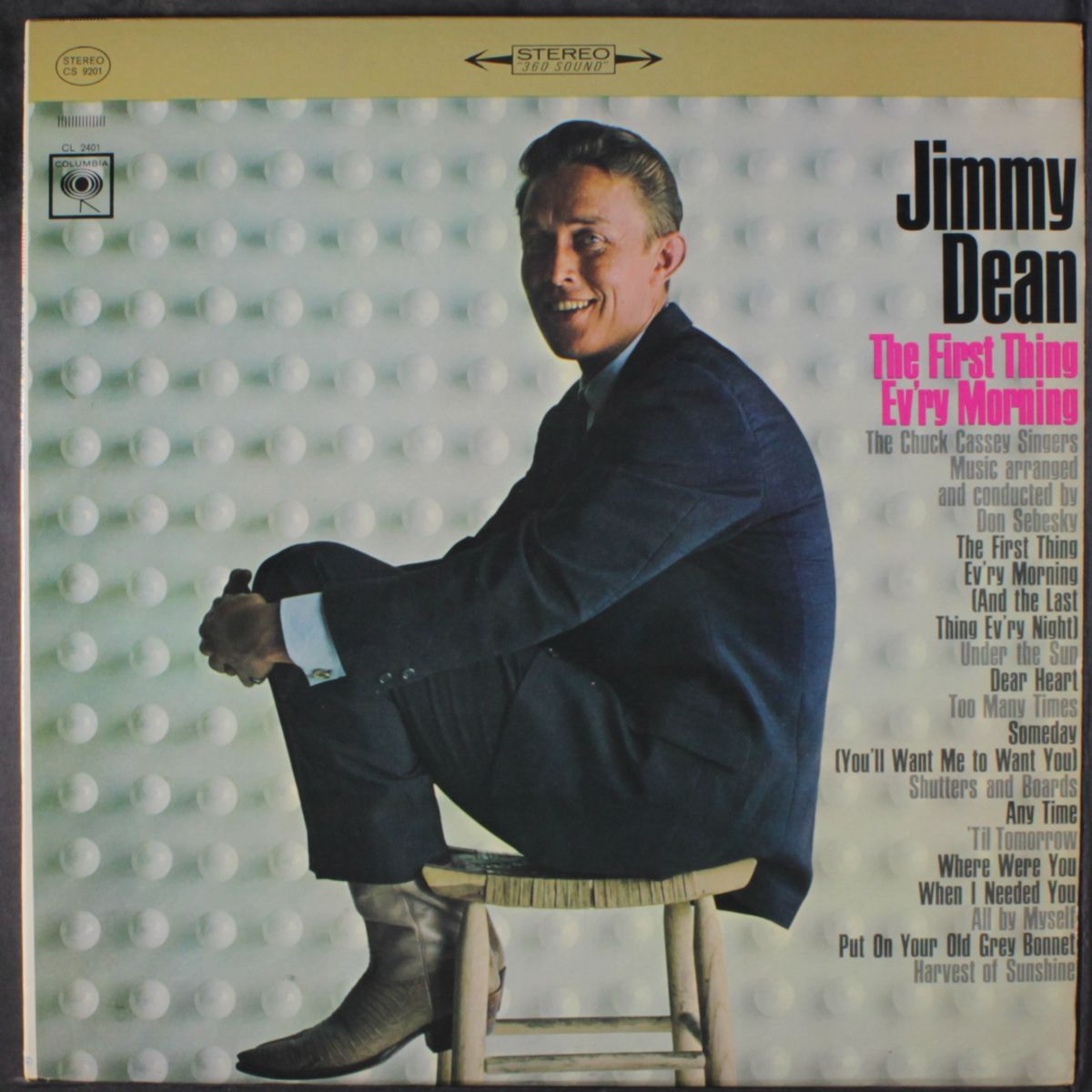 the first thing ev'ry morning by JIMMY DEAN