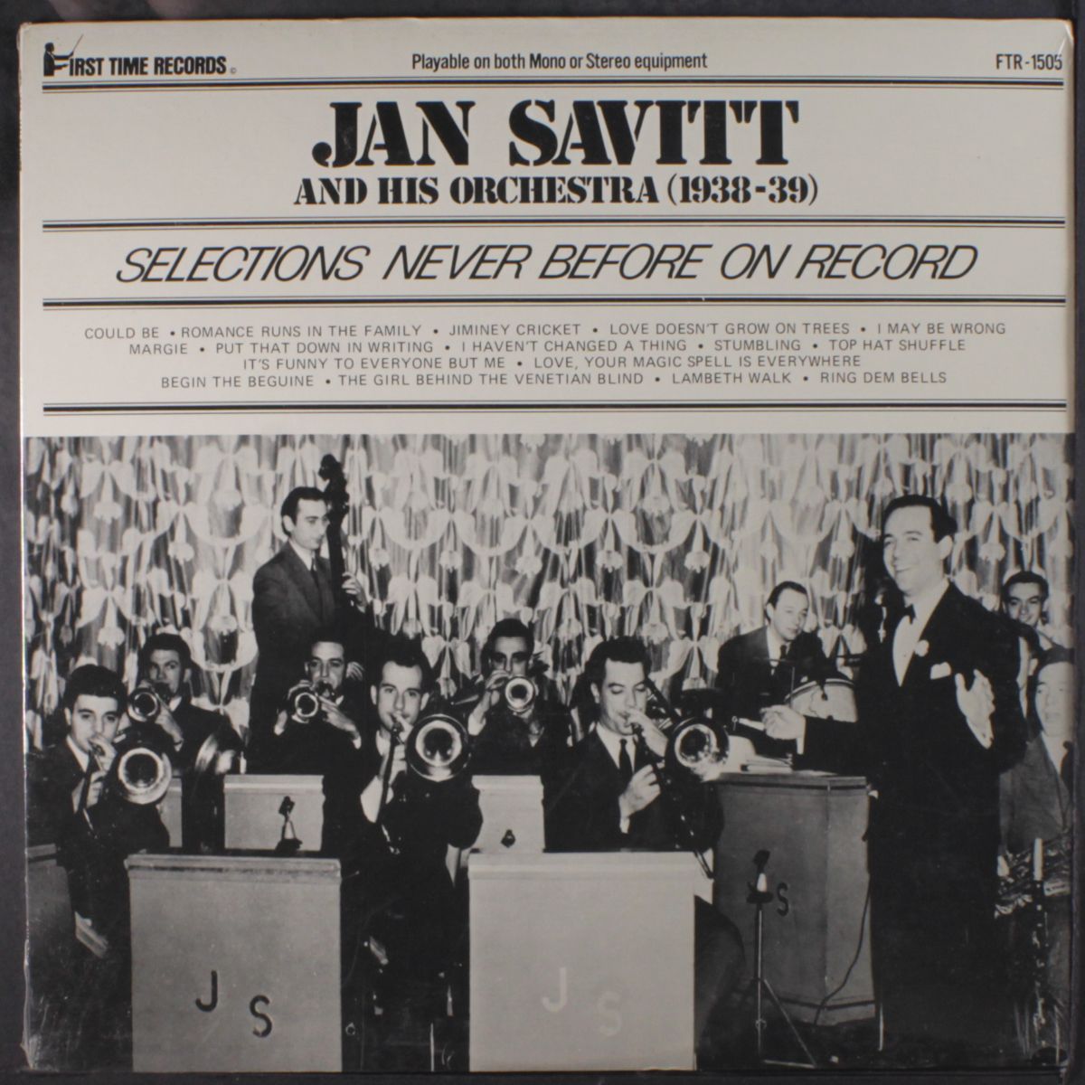 and his orchestra (1938-39) by JAN SAVITT
