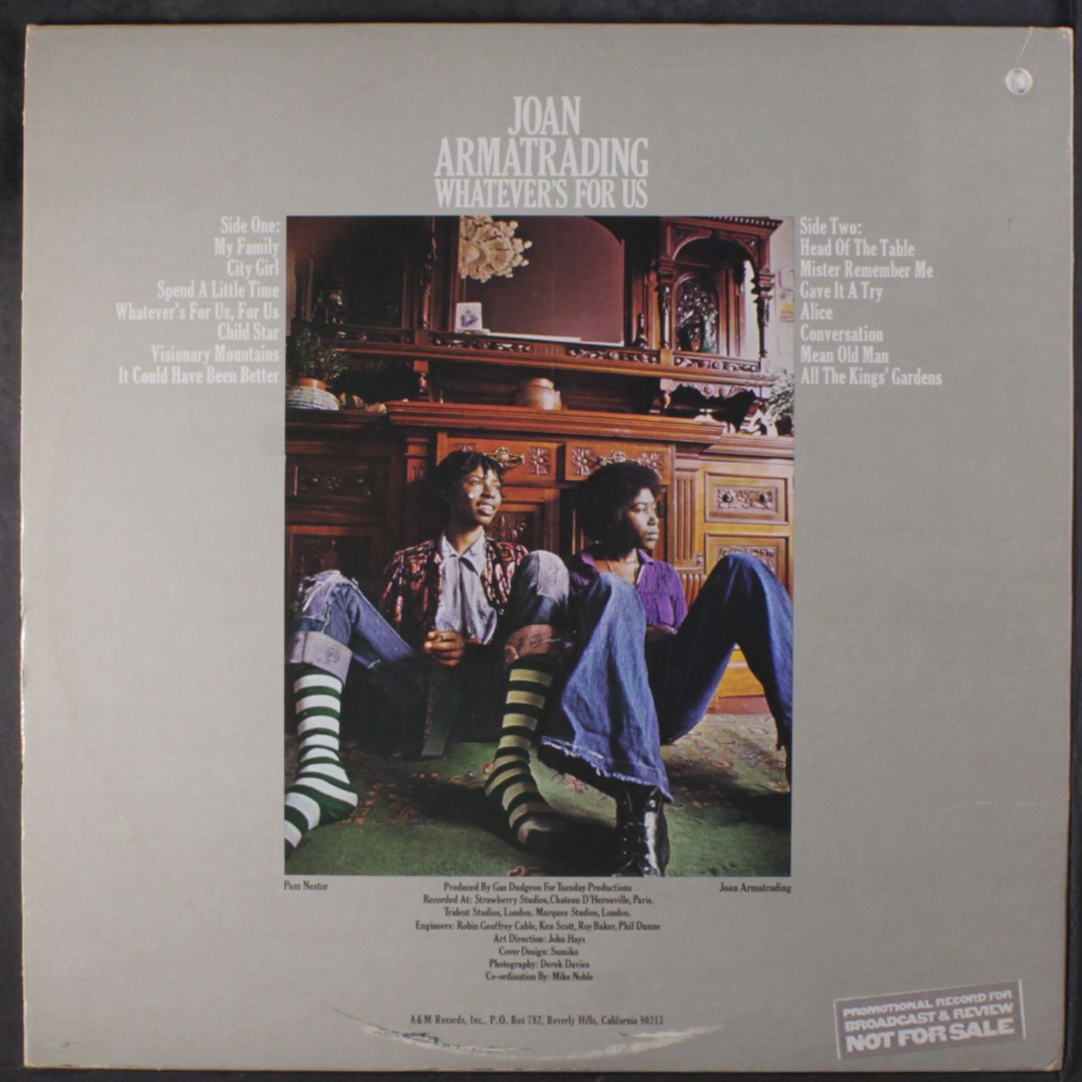 whatever's for us by JOAN ARMATRADING