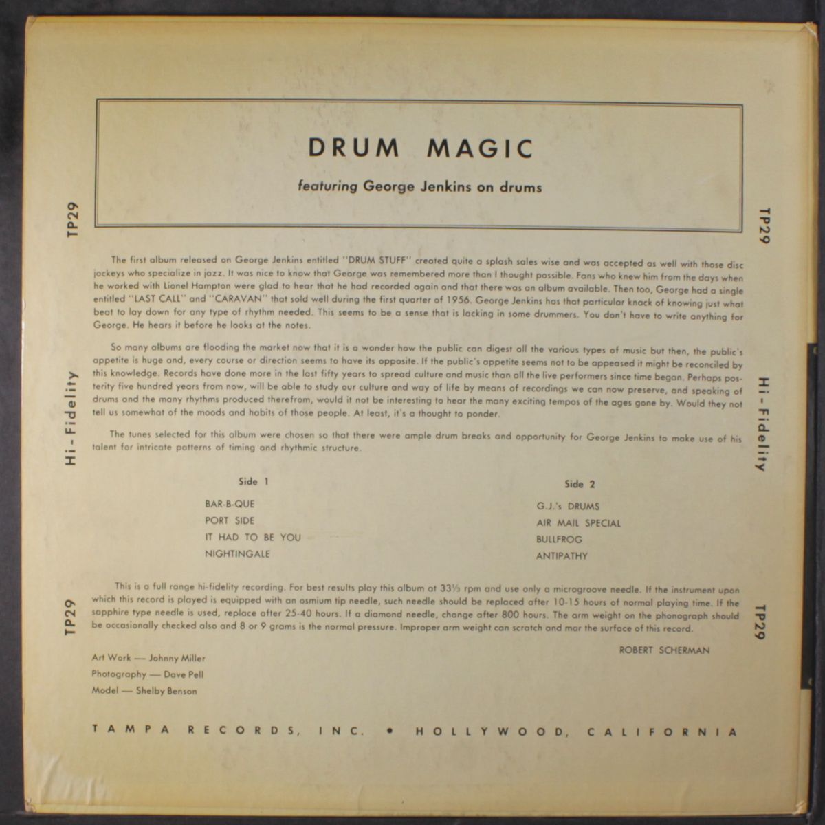 drum magic by GEORGE JENKINS