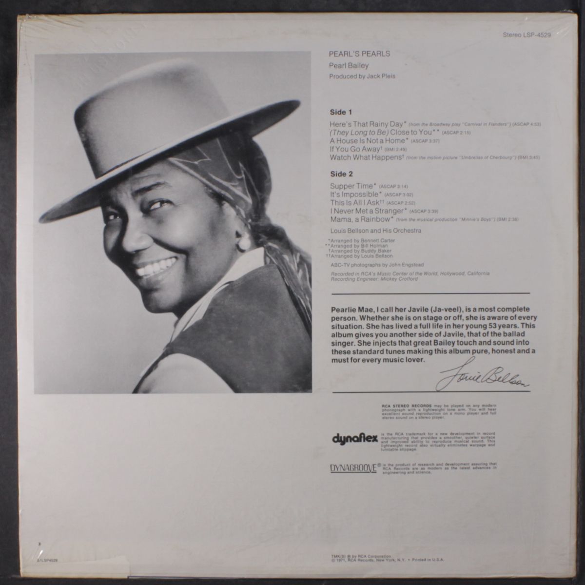 pearl's pearls by PEARL BAILEY