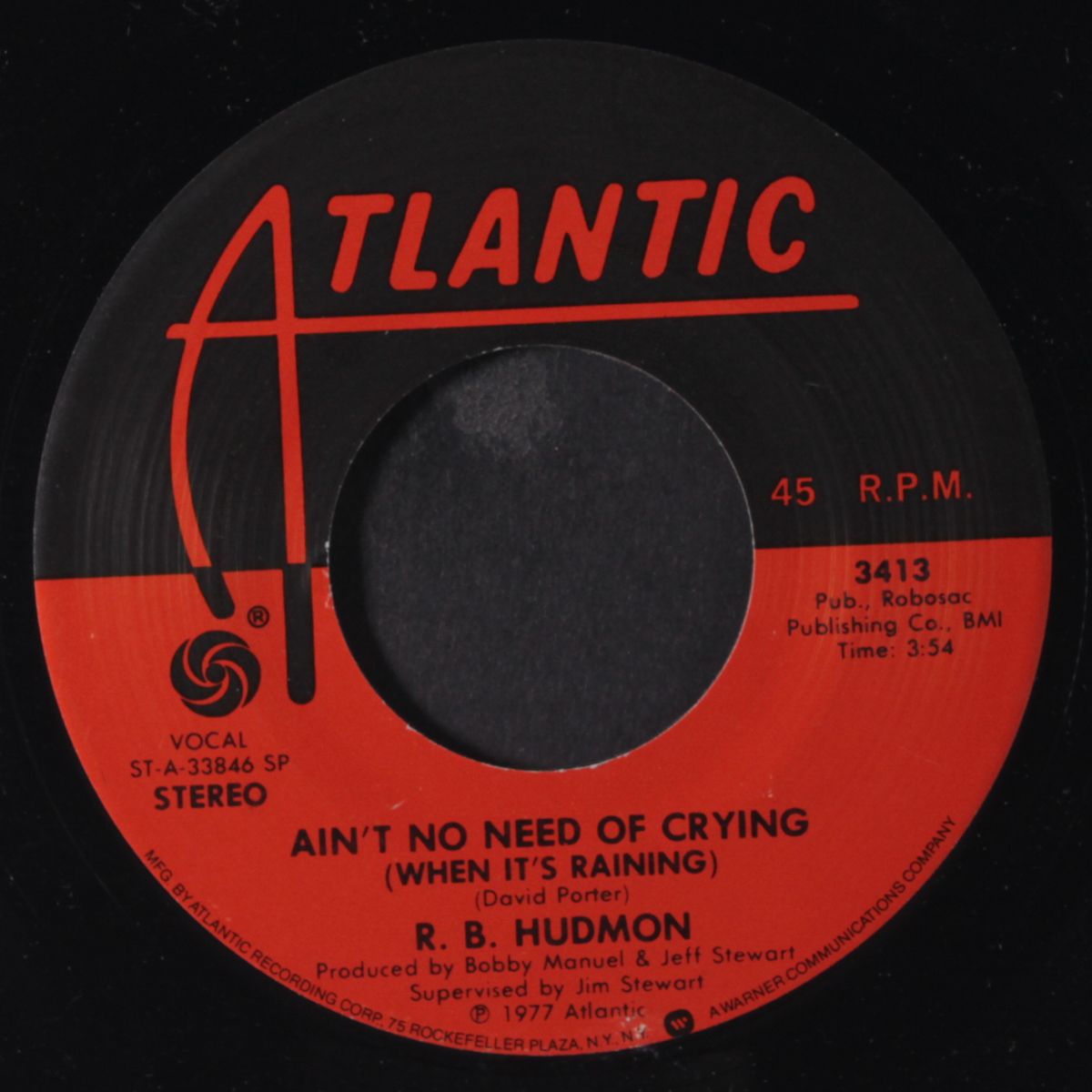 this could be the night / ain't no need of crying by R. B. HUDMON