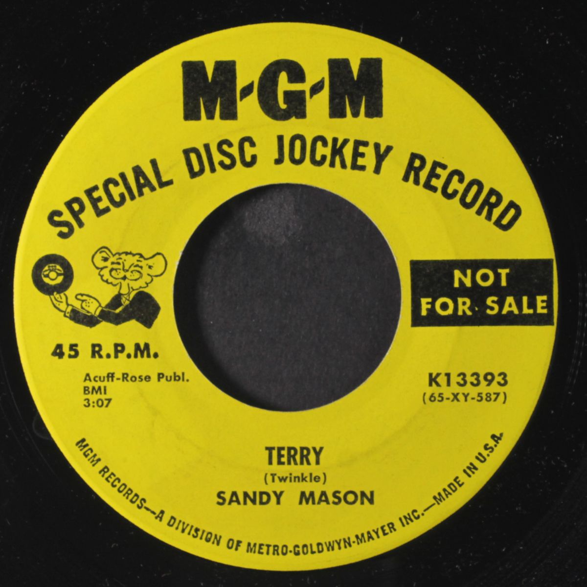 terry / then you can tell me goodbye by SANDY MASON