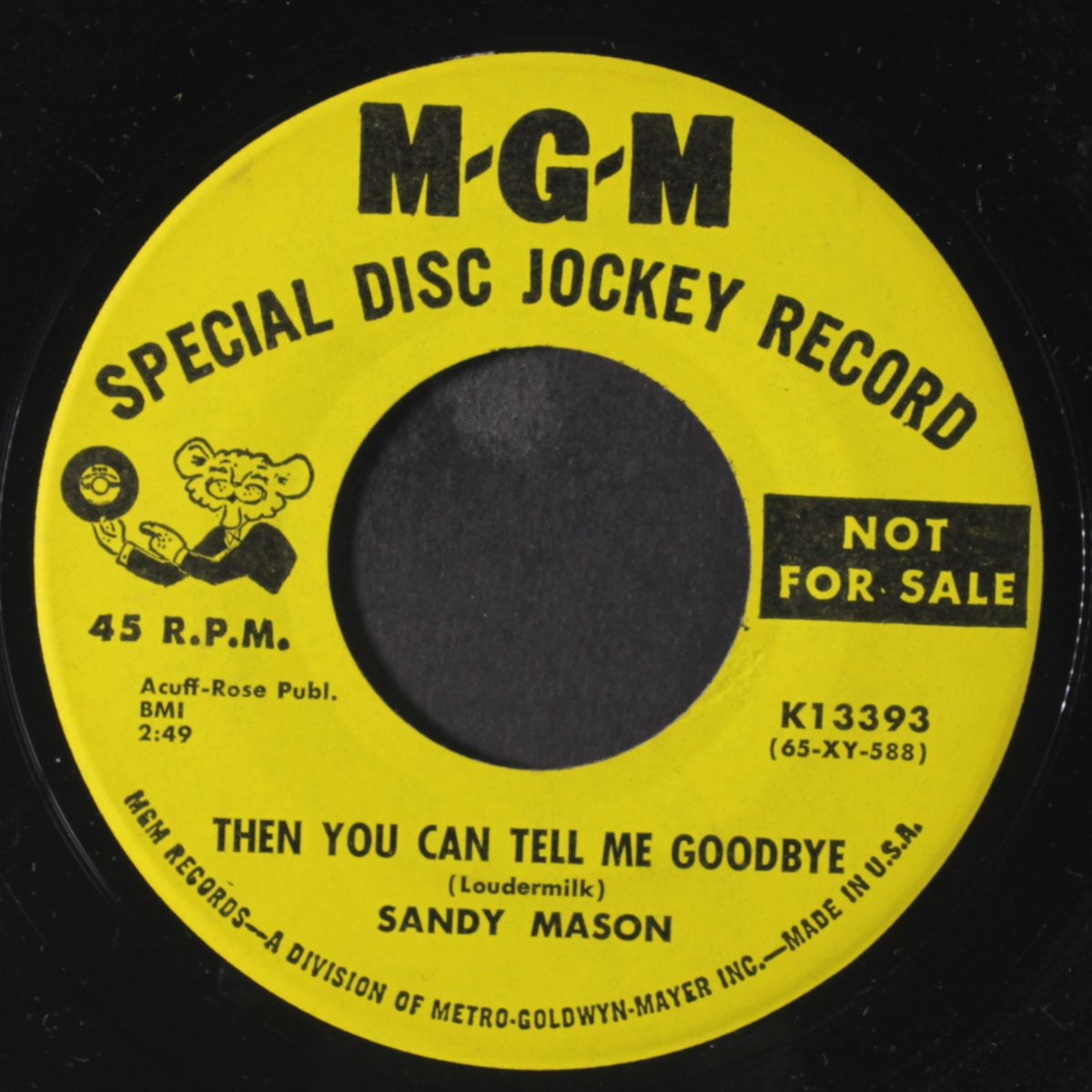 terry / then you can tell me goodbye by SANDY MASON