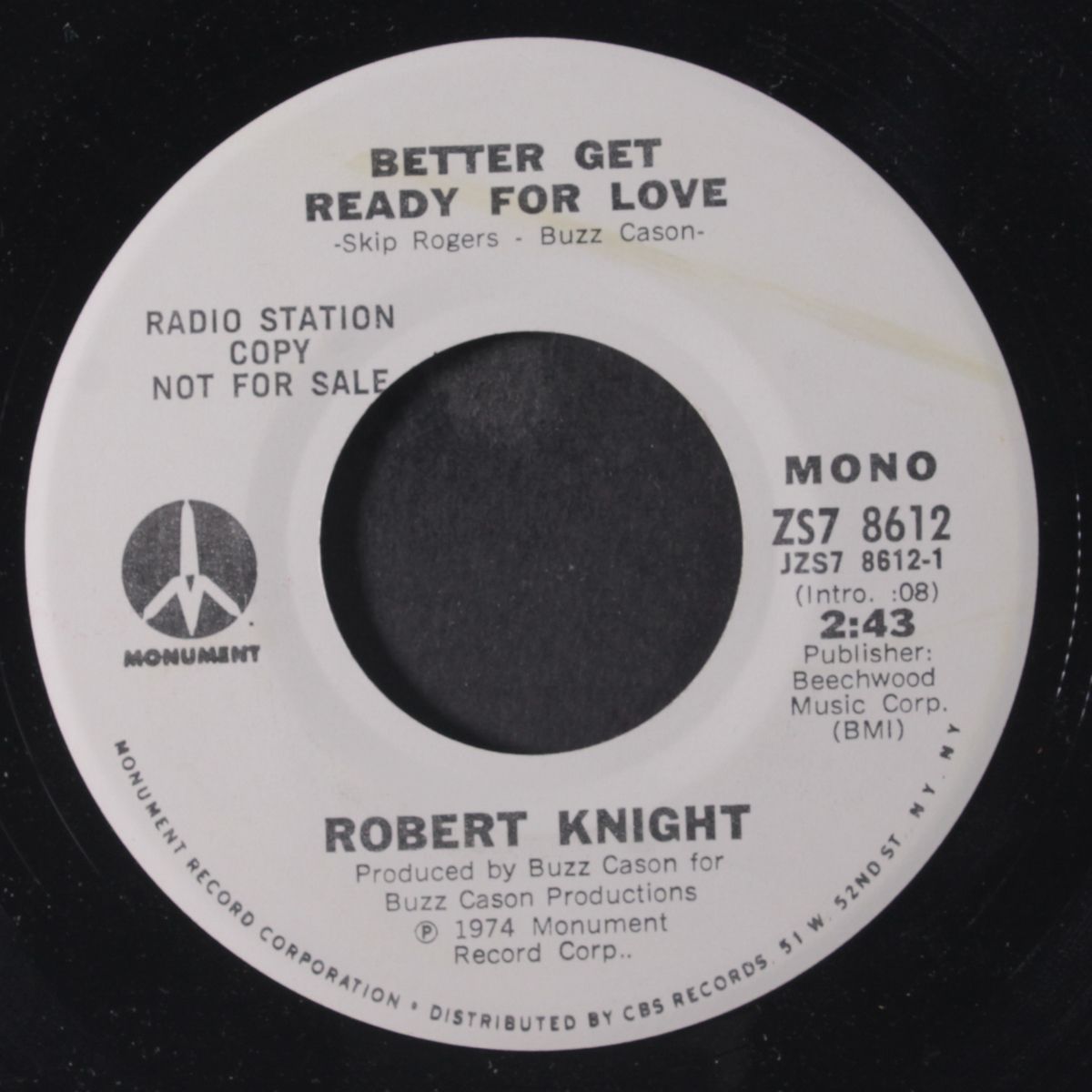 better get ready for love / mono by ROBERT KNIGHT