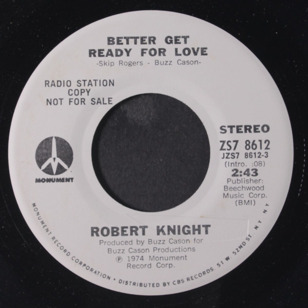 better get ready for love / mono by ROBERT KNIGHT
