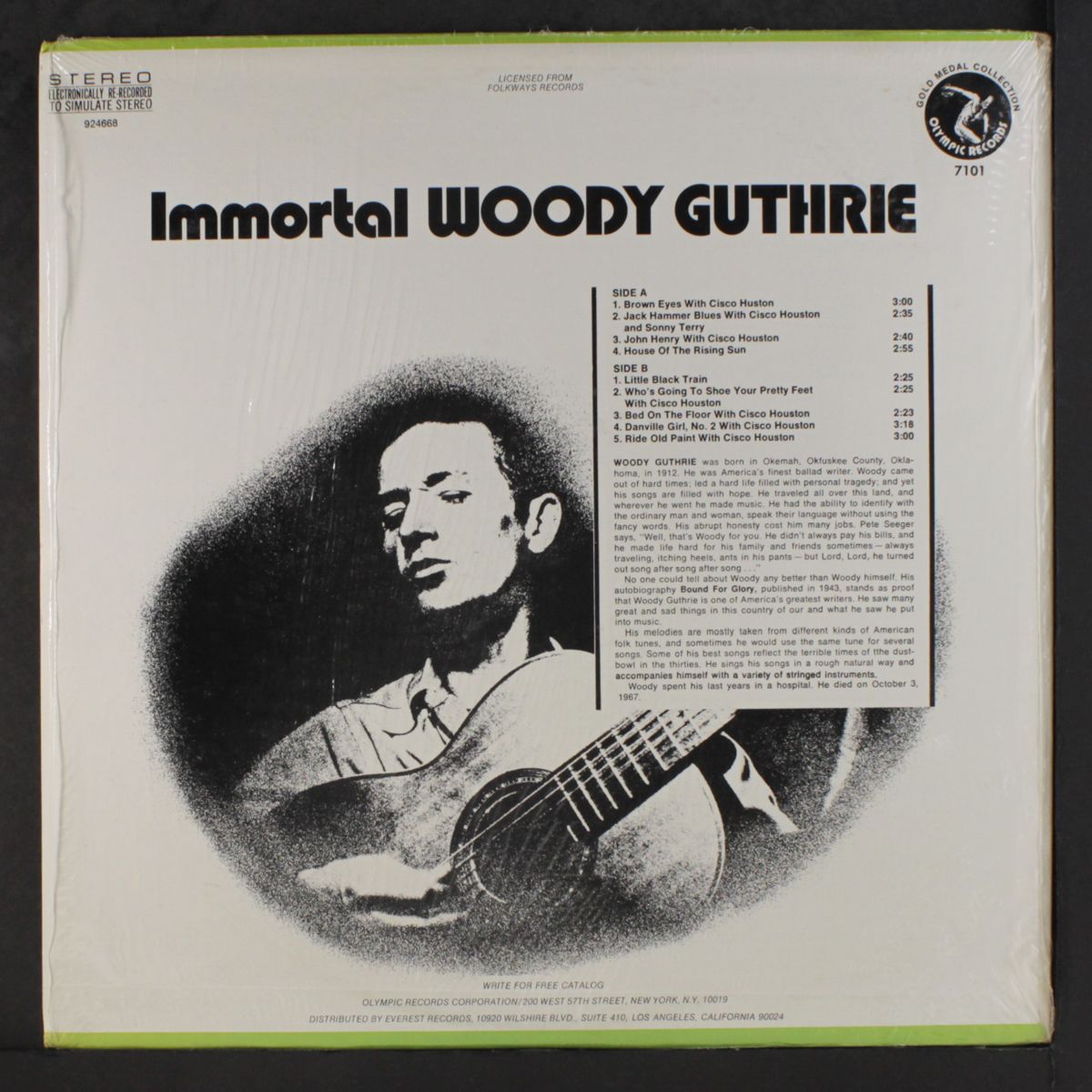 immortal by WOODY GUTHRIE