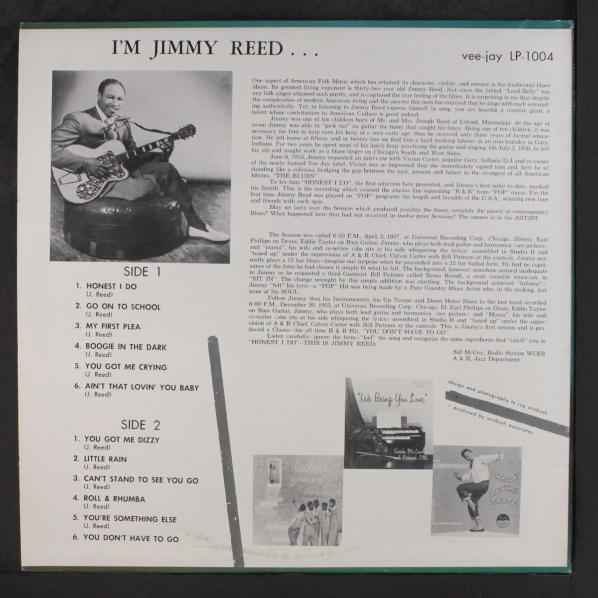 i'm jimmy reed by JIMMY REED