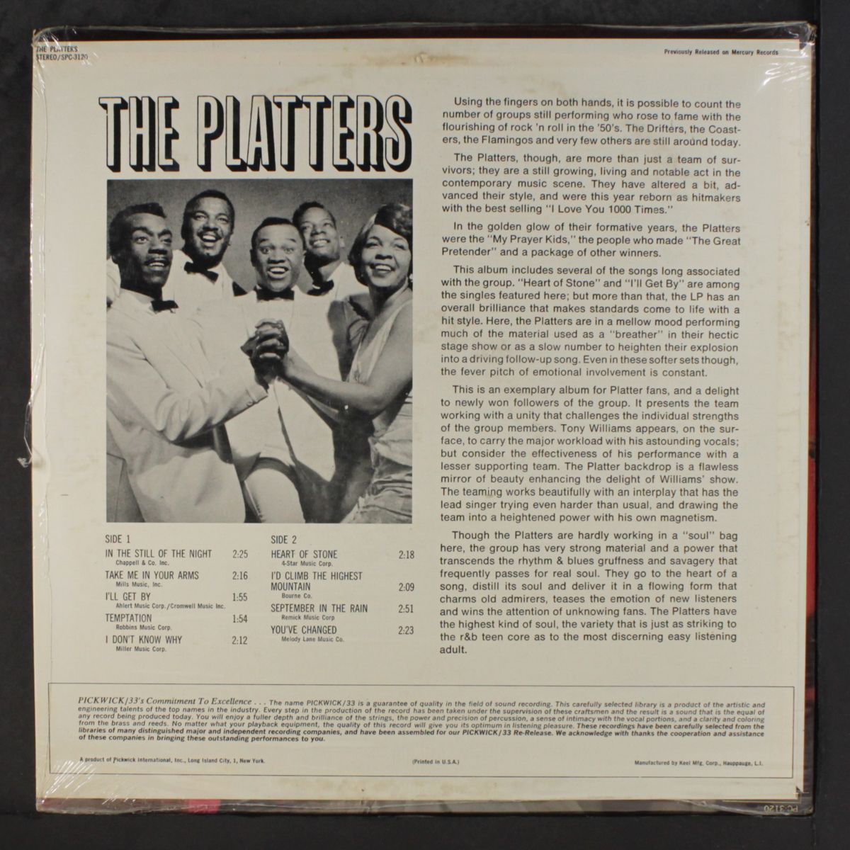 in the still of the night by PLATTERS