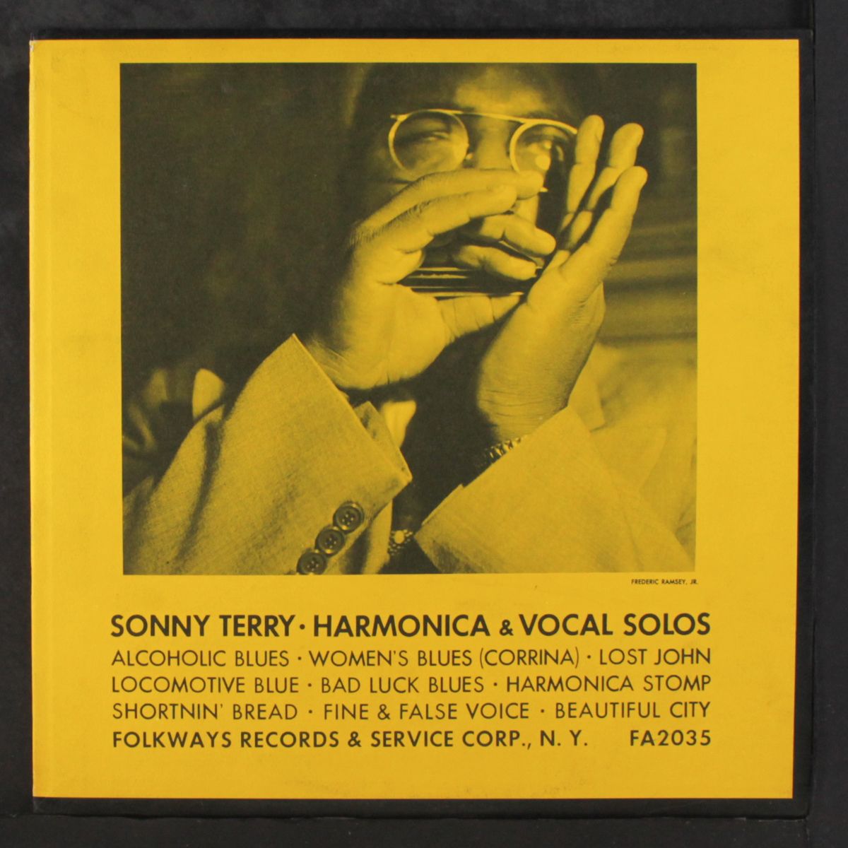 harmonica & vocal solos by SONNY TERRY