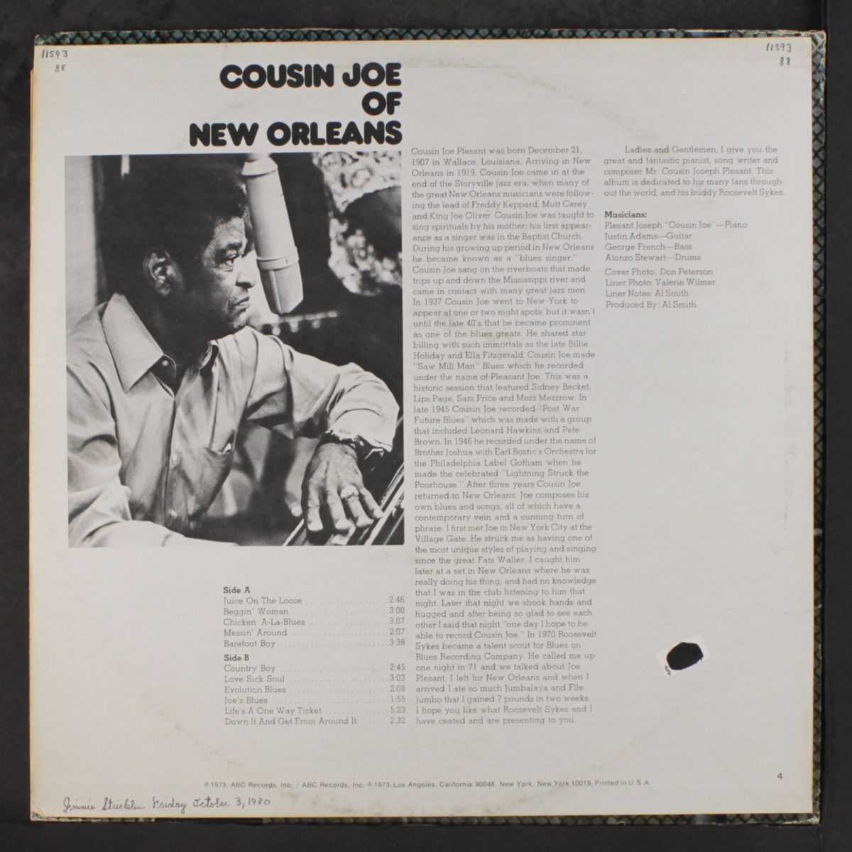 of new orleans by COUSIN JOE