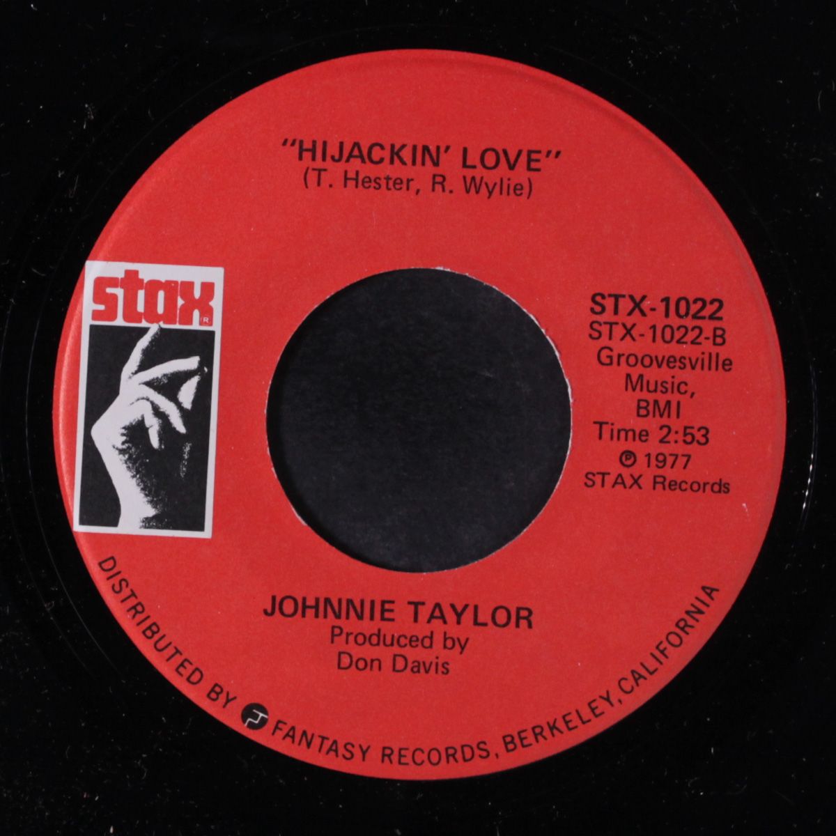 hijackin' love / i don't wanna lose you by JOHNNIE TAYLOR
