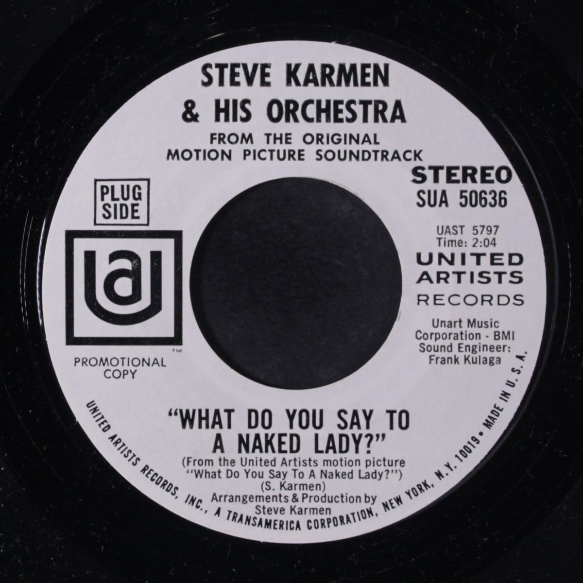 what do you say to a naked lady? / too bad you can't read my mind by STEVE KARMEN
