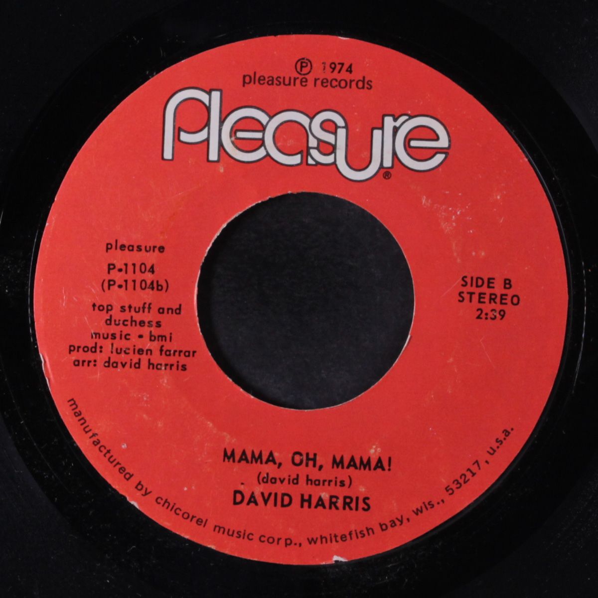 mama, oh mama! / the moments by DAVID HARRIS