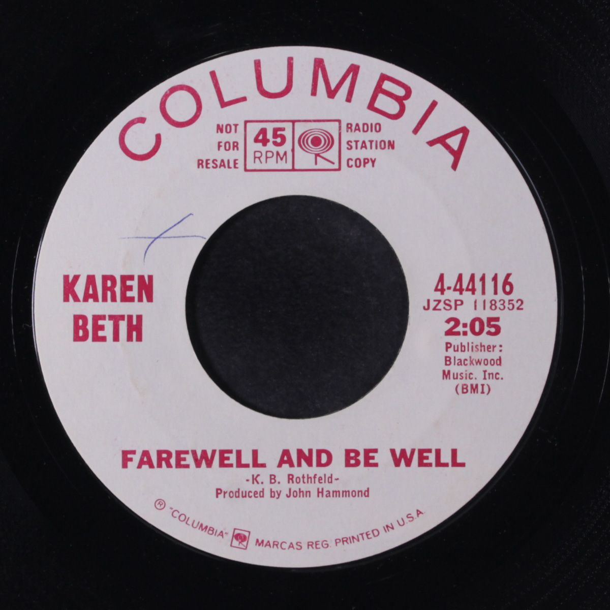 farewell and be well / on my mind by KAREN BETH