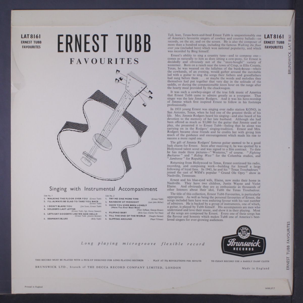 favourites by ERNEST TUBB