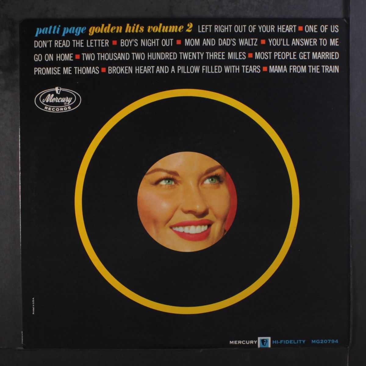 golden hits, vol. 2 by PATTI PAGE