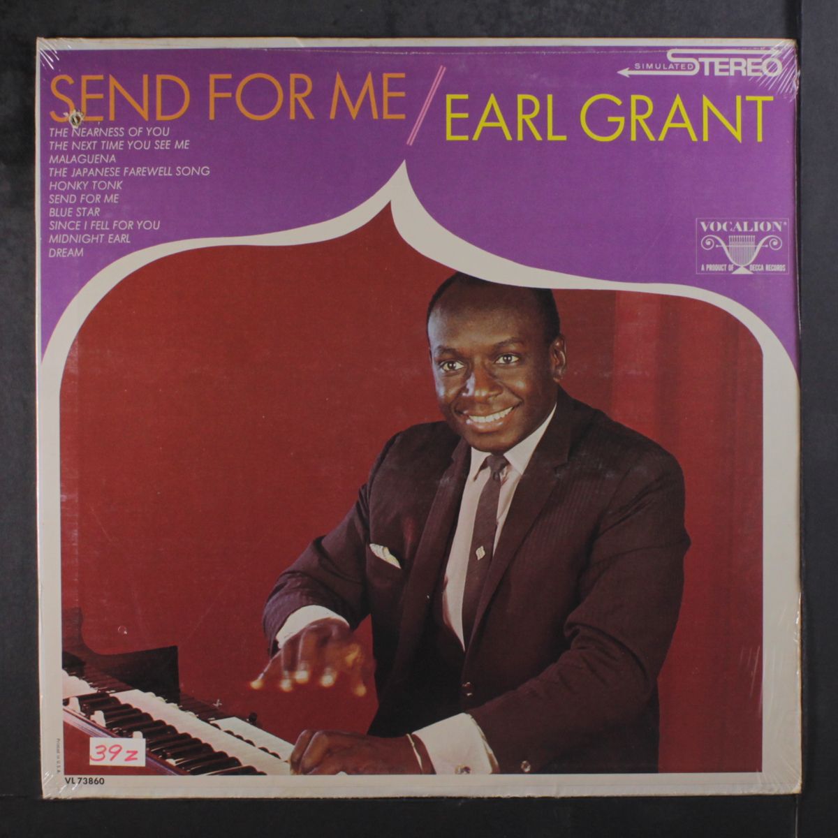 send for me by EARL GRANT