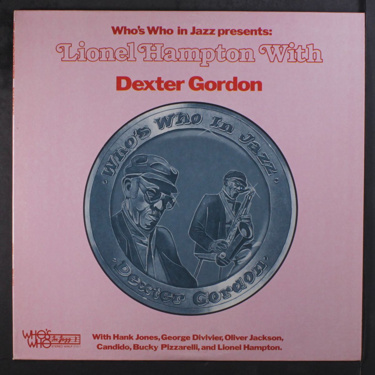presents dexter gordon by LIONEL HAMPTON