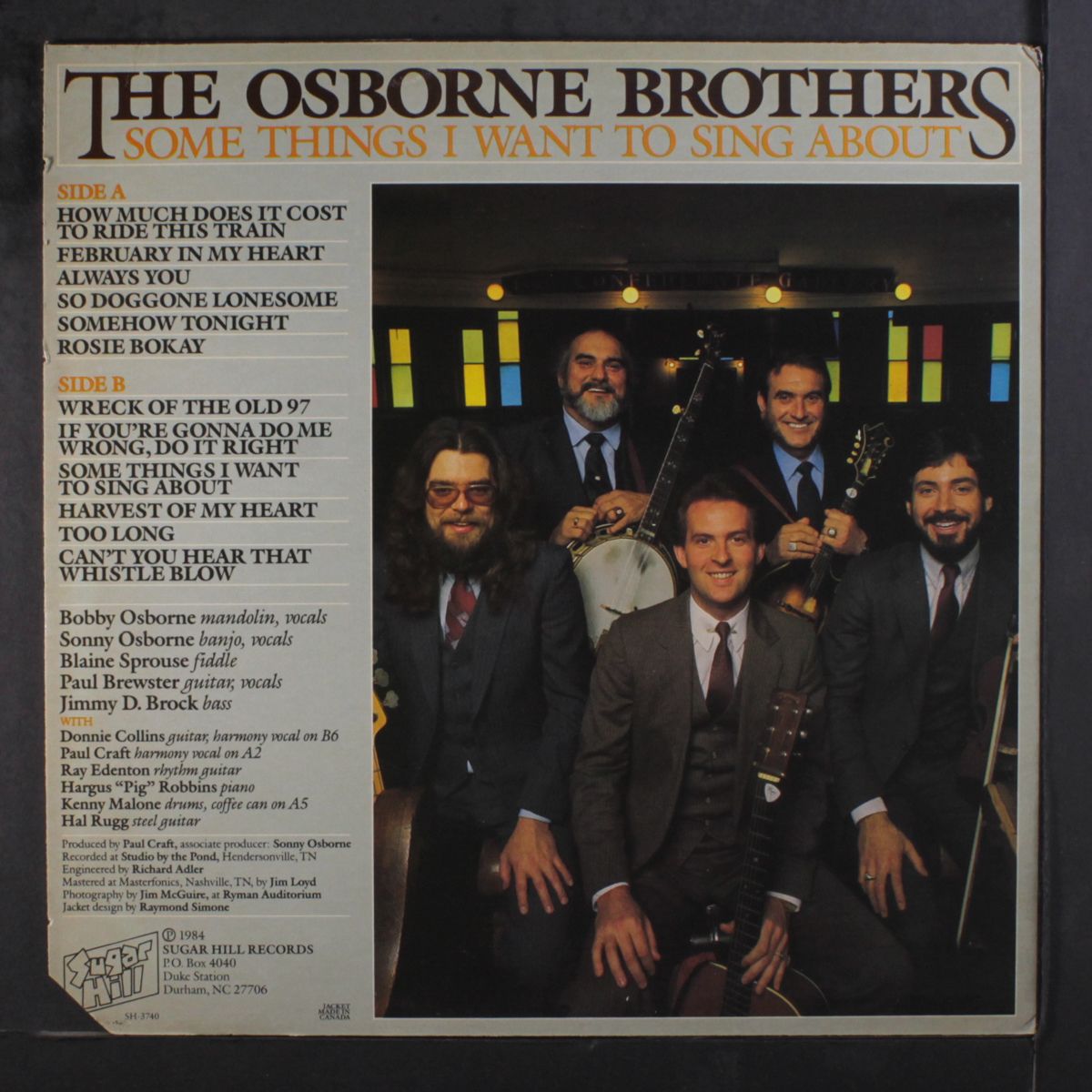 some things i want to sing about by OSBORNE BROTHERS