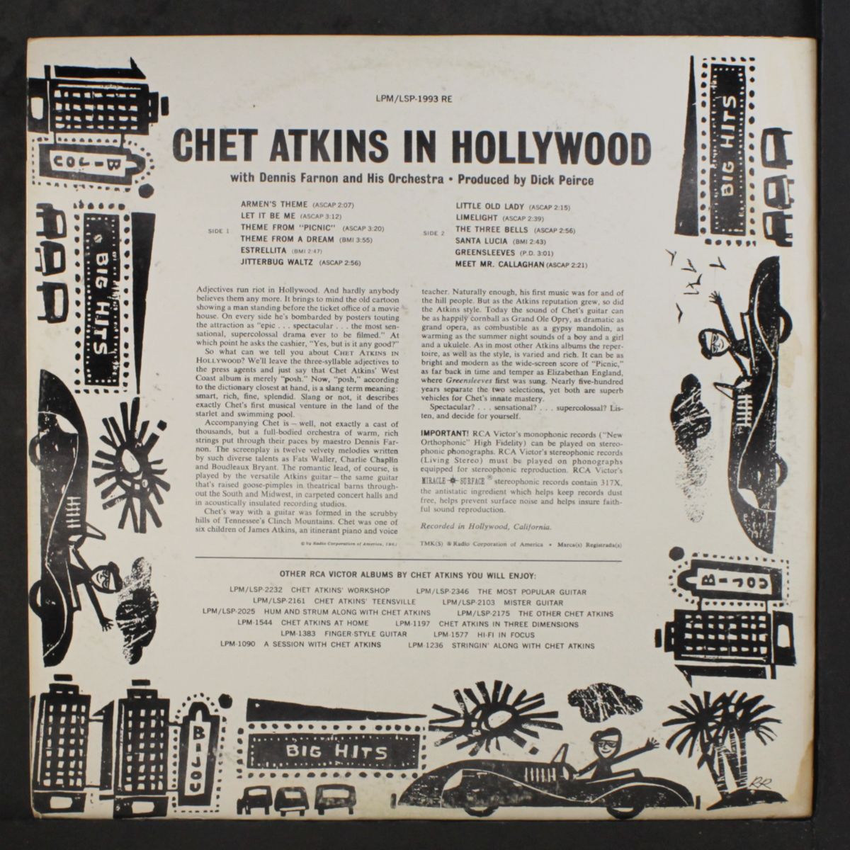 in hollywood by CHET ATKINS
