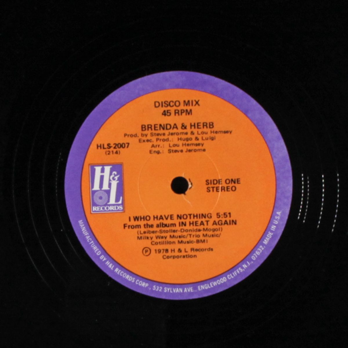 i who have nothing by BRENDA & HERB