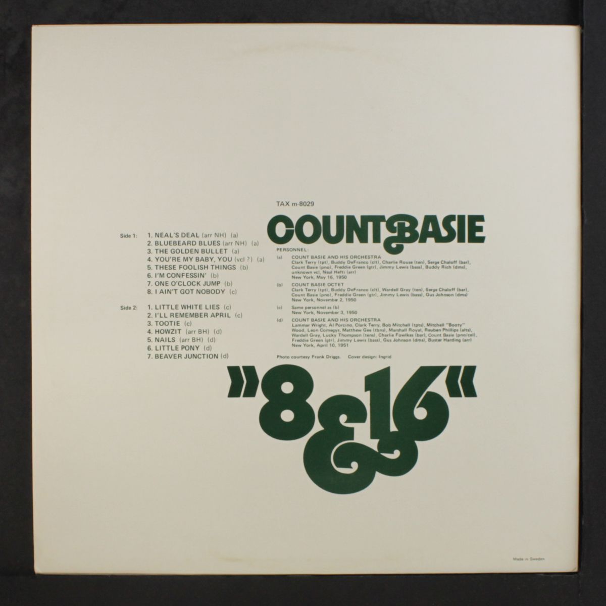 8 & 16 by COUNT BASIE