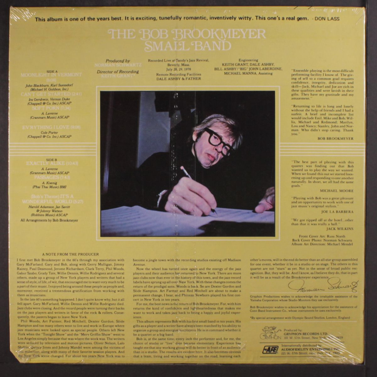 small band, vol. 2 by BOB BROOKMEYER