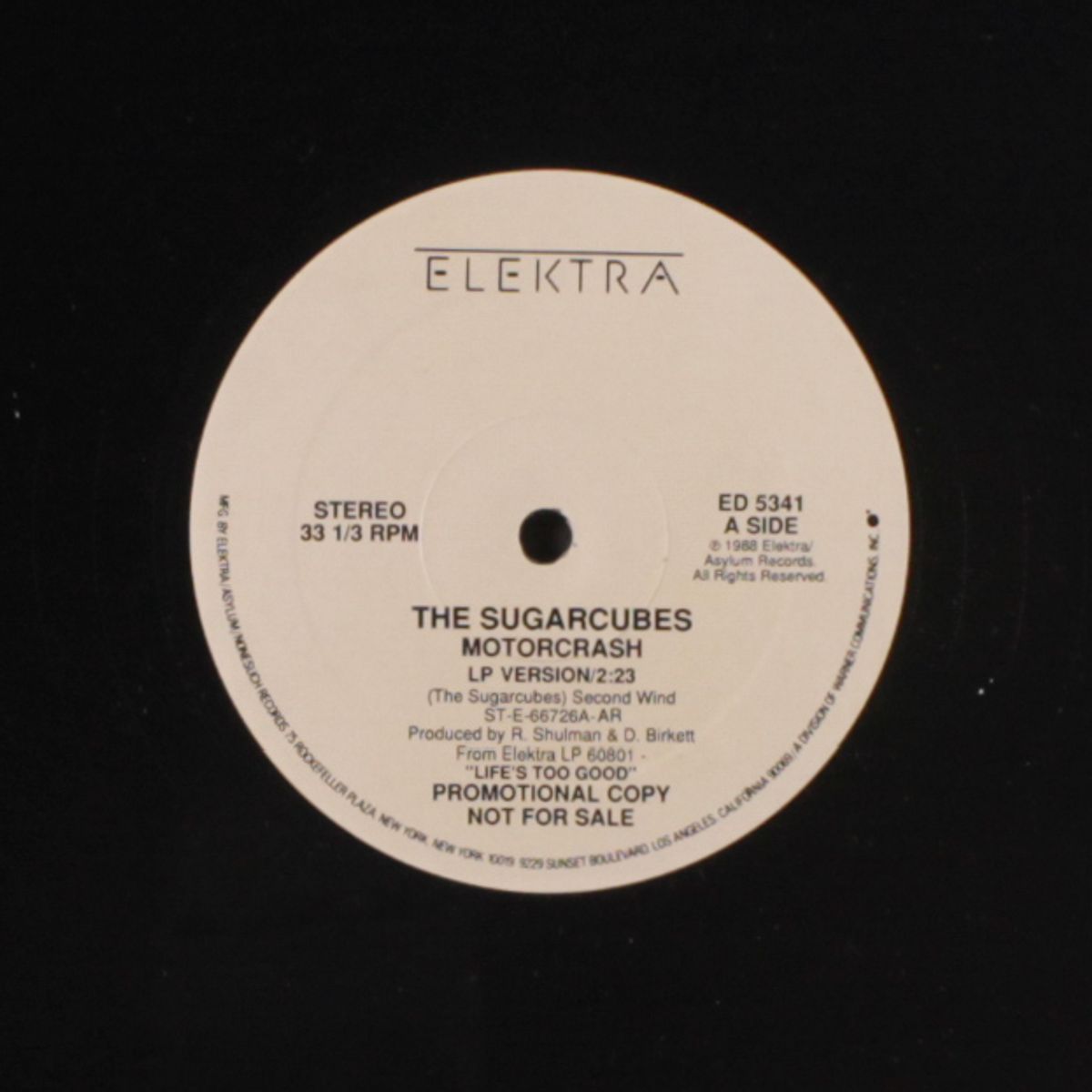 motorcrash (lp version / live version) by SUGARCUBES